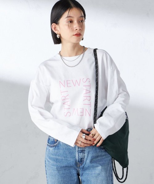 SHIPS WOMEN(シップス　ウィメン)/【SHIPS別注】Champion: ロング スリーブ TEE/img34