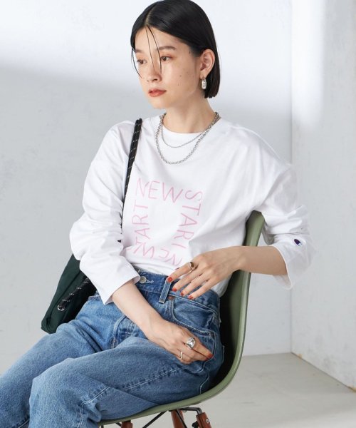 SHIPS WOMEN(シップス　ウィメン)/【SHIPS別注】Champion: ロング スリーブ TEE/img42