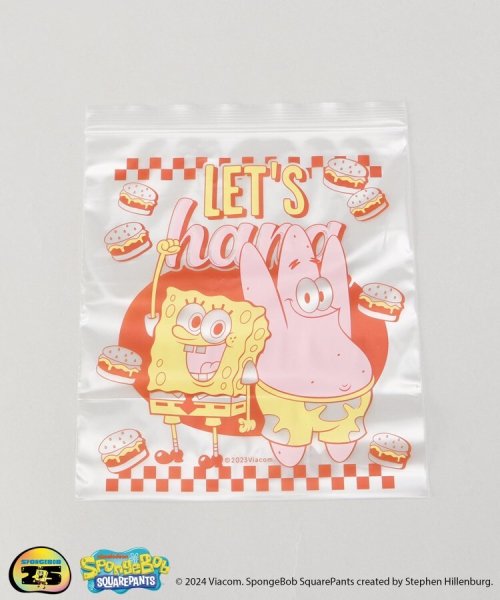 ２１２ＫＩＴＣＨＥＮ　ＳＴＯＲＥ(212キッチンストア)/ストックバッグ M ＜SPONGE BOB スポンジ・ボブ＞/img01