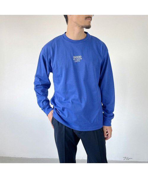 MAC HOUSE(men)(マックハウス（メンズ）)/GOOD CREW グッド クルー ロゴロングスリーブTシャツ QGC/00069FW/img21