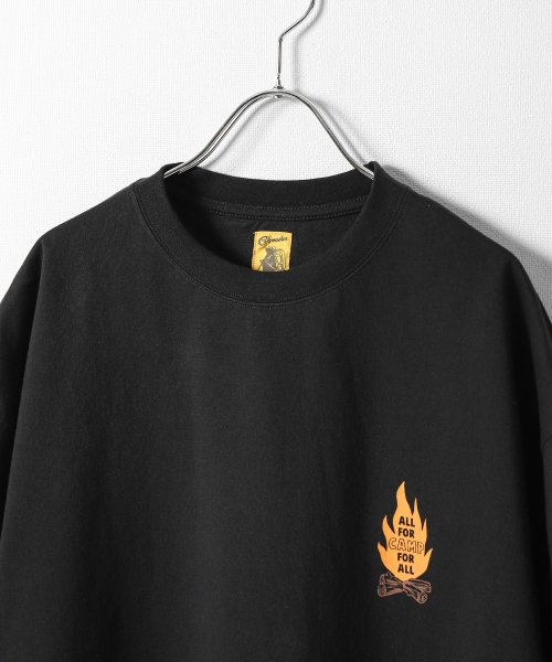 COBMASTER CAMPTRIP バックプリントビッグシルエットTシャツ(506639631 