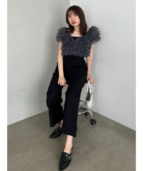絶対的な信頼 オールインワン スナイデル 最終値下げ！snidel グレー M 目覚め シャツ/ブラウス(半袖/袖なし)