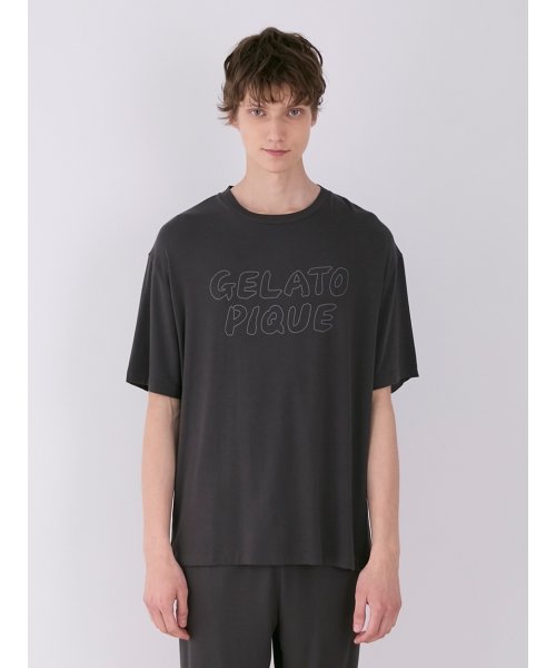 GELATO PIQUE HOMME(GELATO PIQUE HOMME)/【HOMME】レーヨンロゴTシャツ/img04