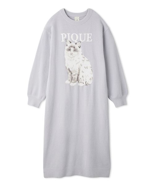 ホット セールの通販 CAT ジャガードワンピース(506659116)｜阪急百貨店公式通販 ルームウェア・パジャマ