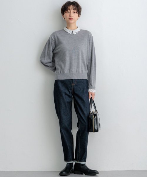 NIJYUSANKU（SMALL SIZE）(23区（小さいサイズ）)/【洗える】23区DENIM ボーイズテーパード パンツ/img25