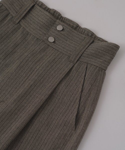 PAL OUTLET(パル　アウトレット)/【Pasterip】Mannish tweed tack pants/img10