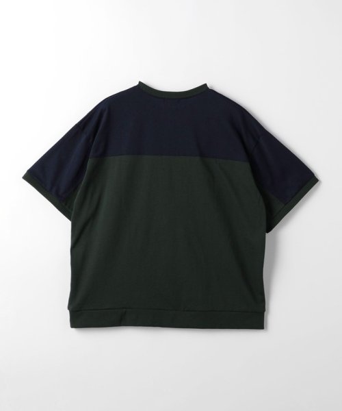 green label relaxing （Kids）(グリーンレーベルリラクシング（キッズ）)/TJ パネル切り替え ビッグ Tシャツ / キッズ  140cm－160cm － 吸水速乾 －/img02