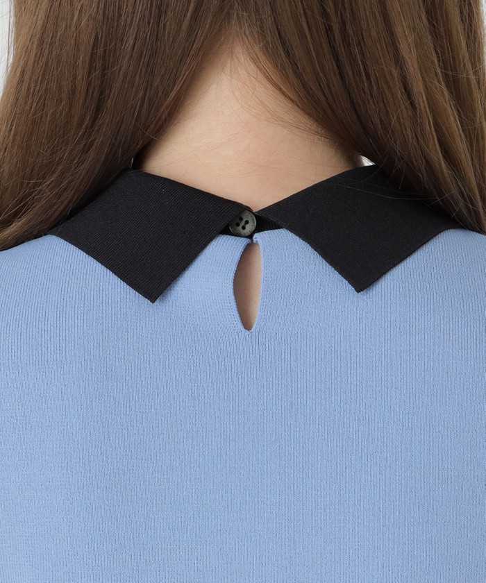 ドライレーヨンストレッチ襟付きプルオーバー(506598330)｜阪急百貨店