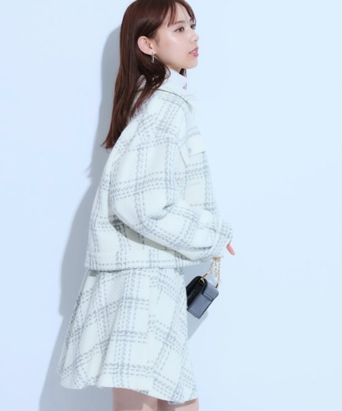 ツイードフレアミニスカート(506686351) | マイストラーダ(Mystrada  