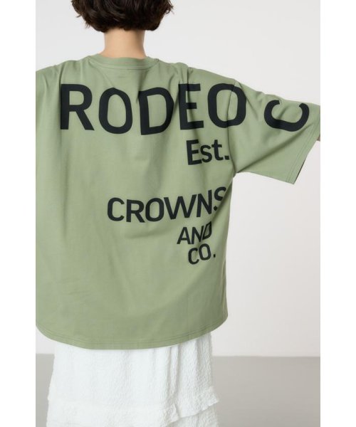 RODEO CROWNS WIDE BOWL(ロデオクラウンズワイドボウル)/Sides ロゴ Tシャツ/img20