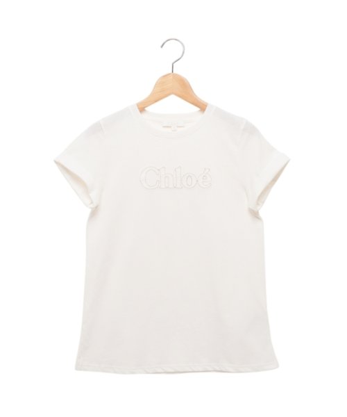 Chloe(クロエ)/クロエ Tシャツ カットソー 子供服 ホワイト ガールズ CHLOE C20110 117/img01