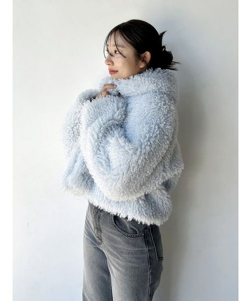 2wayカラープードルファーコート(506500674)｜阪急百貨店公式通販  