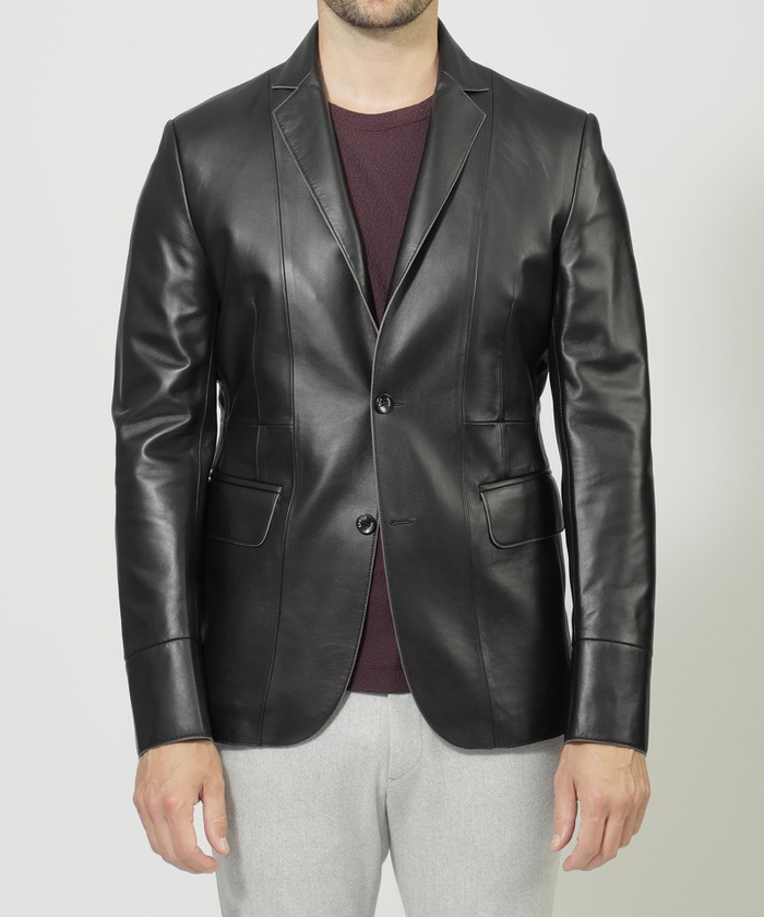 ラムレザージャケット(506568679)｜HANKYU MEN'S / 阪急メンズ