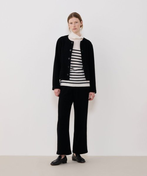 ファインブークレー イージーストレートパンツ(506701308) | GALERIE  