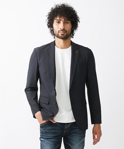 ミッシェルクランオム(MICHEL KLEIN HOMME) |総柄テーラードジャケット 
