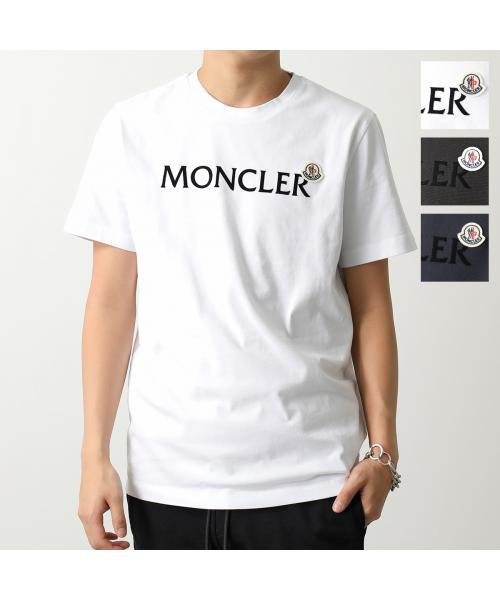セール】MONCLER 半袖 Tシャツ 8C00024 8390T ロゴT(506725258 