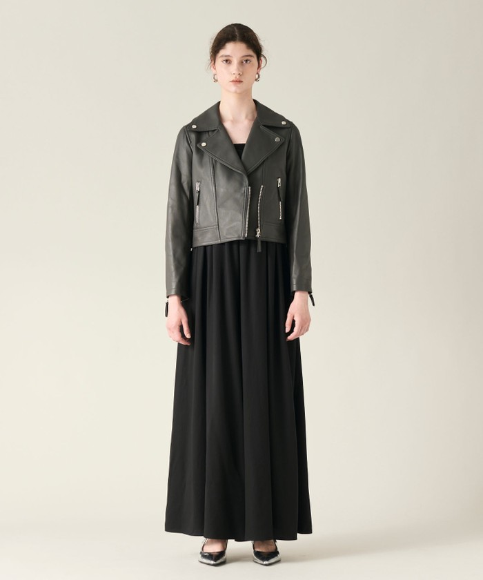 ラムレザーライダースジャケット(506741184)｜阪急百貨店公式通販