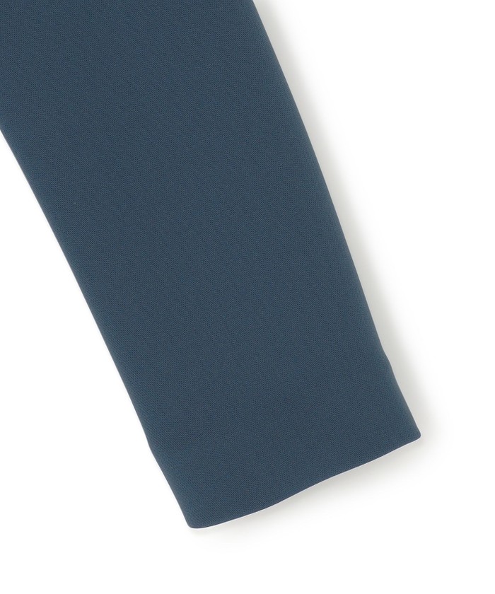 洗える】トリプルクロスツイル ノーカラージャケット(506741200)｜阪急