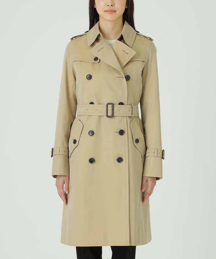 100年コート＞スタンダードモデル ダブルトレンチコート(506692019