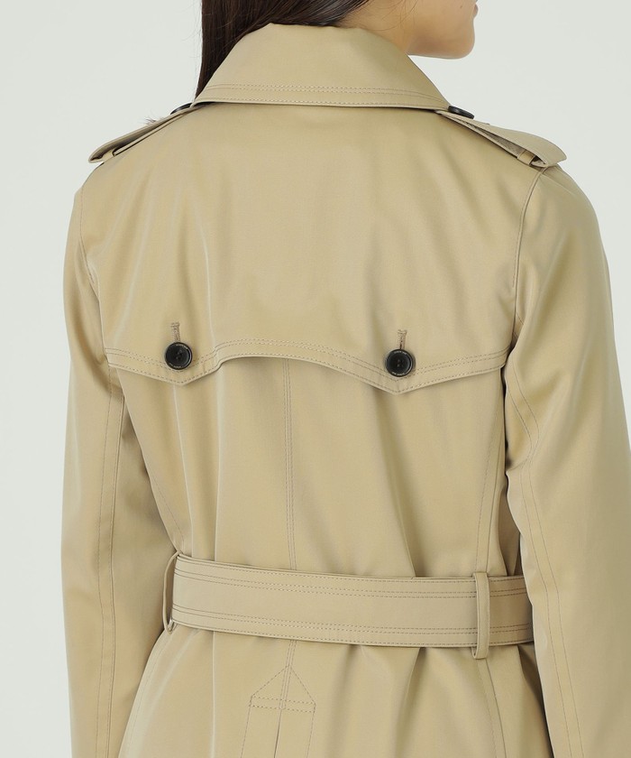 100年コート＞スタンダードモデル ダブルトレンチコート(506692019