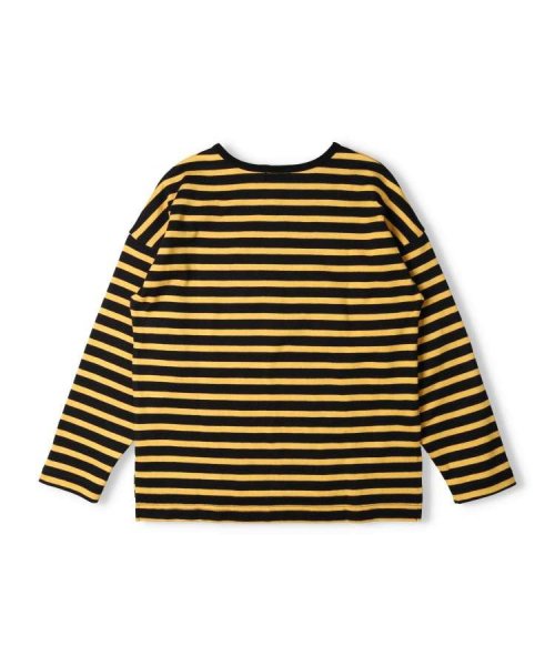 子供服】Daddy Oh Daddy (ダディオダディ)日本製 先染めボーダー長袖T  