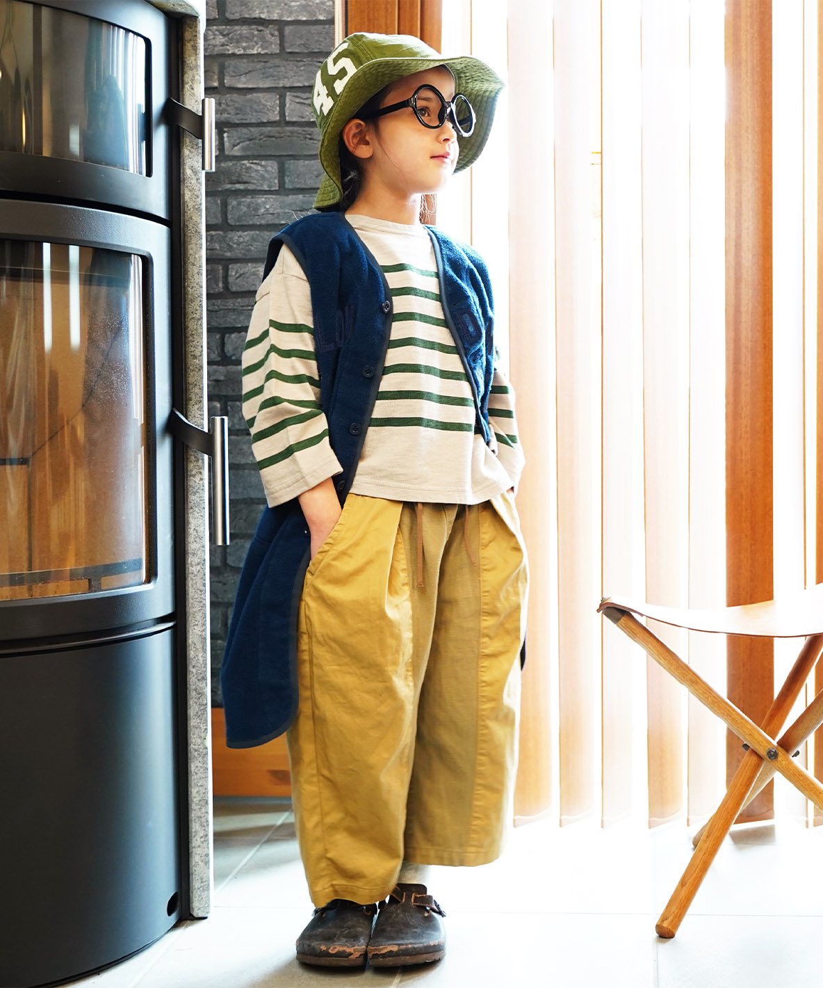 専用ページ。denim dungaree double-front-denim-logger-