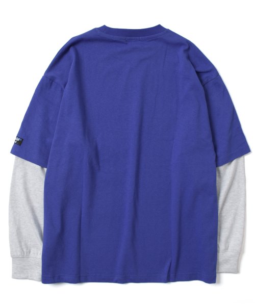 GLAZOS(グラソス)/グラソス GLAZOS 【Penfield】USAコットン・フロントロゴレイヤードビッグ長袖Tシャツ/img09