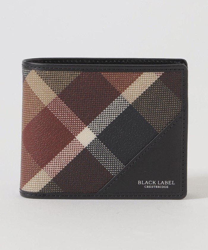 PVCクレストブリッジチェックコインウォレット(506731302)｜HANKYU 