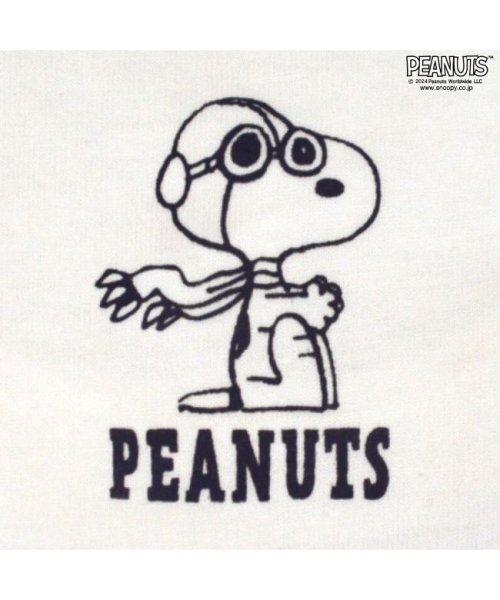  PEANUTS( ピーナッツ)/スヌーピー フライングエース プリント 長袖Tシャツ ロンT 春秋 SNOOPY PEANUTS/img04