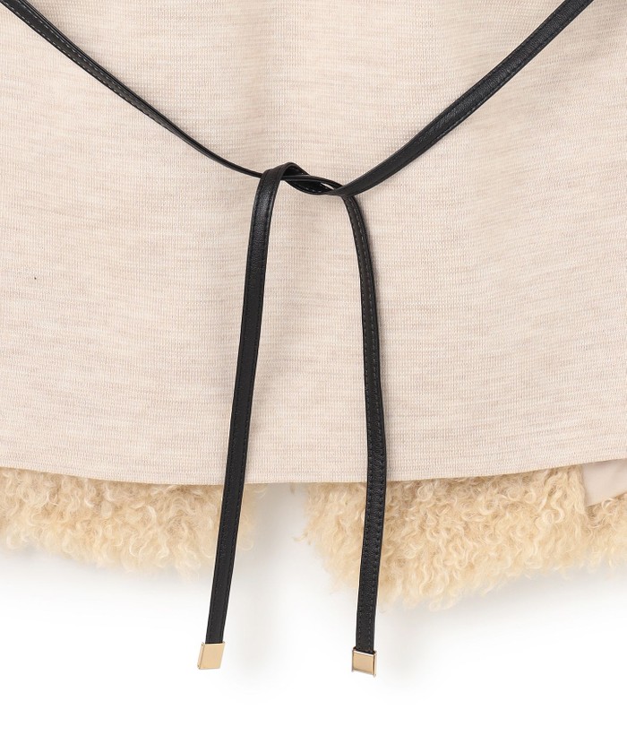 PUY / フェイクファーベスト(506826661)｜阪急百貨店公式通販サイト