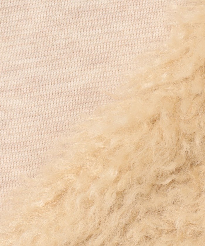 PUY / フェイクファーベスト(506826661)｜阪急百貨店公式通販サイト