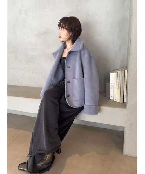 リバーシブルボンディングジャケット S