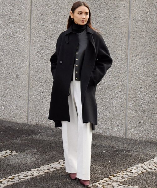 滝沢眞規子さん着用/Oggi1月号掲載】MANTECOPure リバーコート  