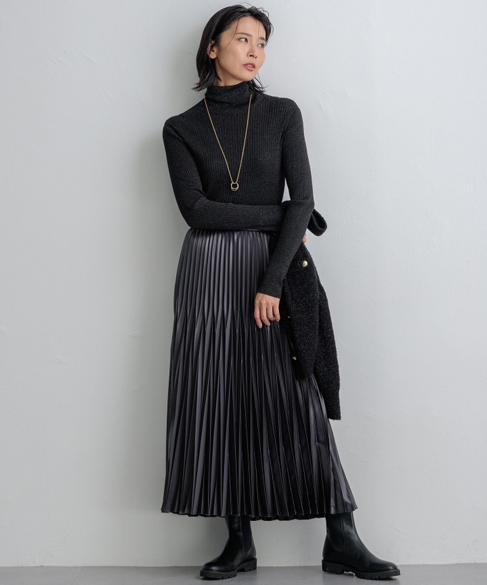 洗える】シアーラメタートル ニット(506841344)｜阪急百貨店公式通販