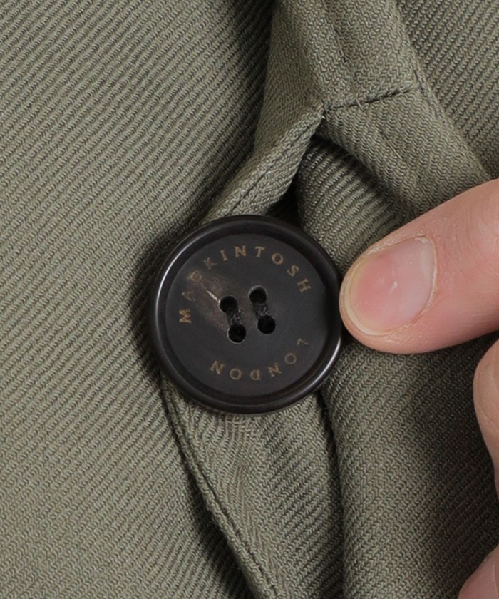 予約販売】【HADSTON】ウールシルクリバーコート(506746330)｜HANKYU