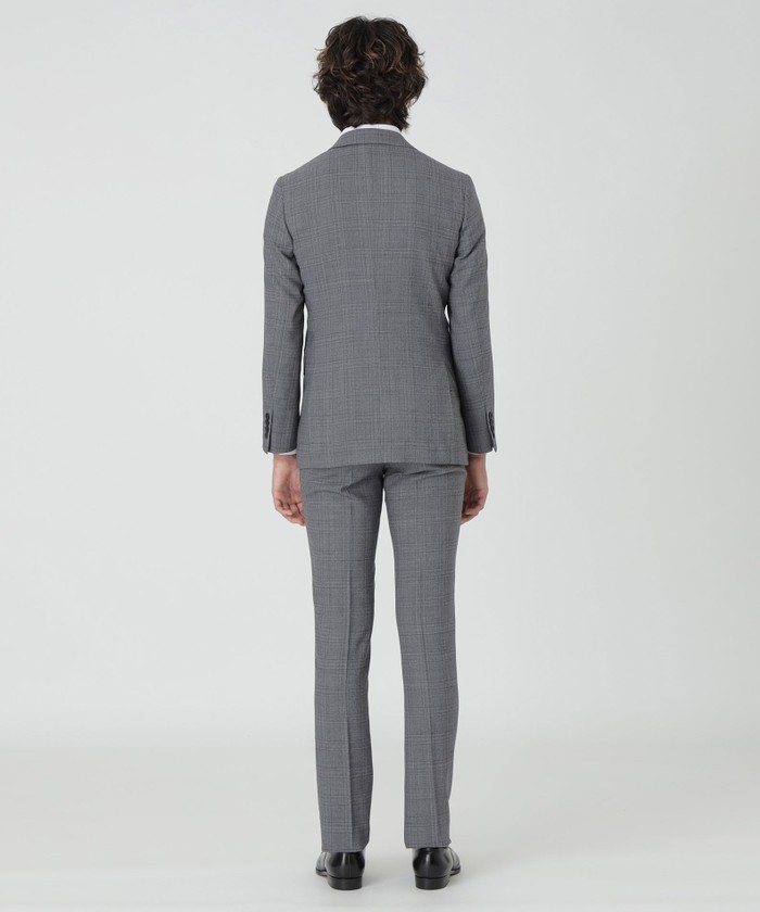 一部店舗限定】ライトグレーミルドチェックスーツ(506465793)｜HANKYU