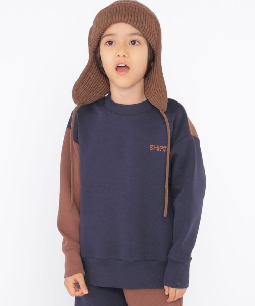 SHIPS KIDS(シップスキッズ)/SHIPS KIDS:100～130cm / 2トーン スウェット/img02