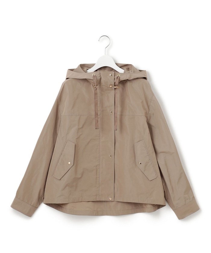 撥水加工/洗える】ブライトタフタ マウンテンパーカー(506846059