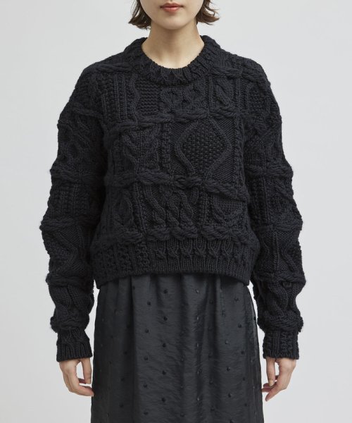 ROPE'(ロペ)/【COOHEM】CRAZY ARAN PULLOVER【一部WEB限定カラー】/img06