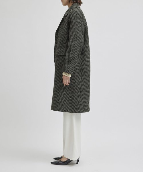 ROPE'(ロペ)/【COOHEM】HERRINGBONE TWEED COAT/img02