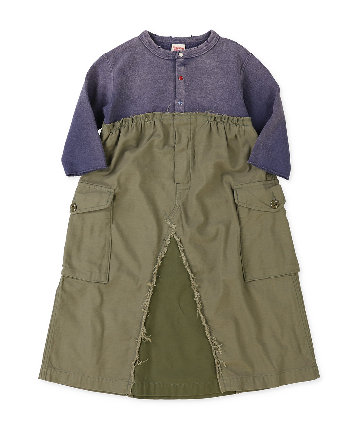 デニムダンガリー DENIM DUNGAREE Back Satin Remak(506391541)｜阪急