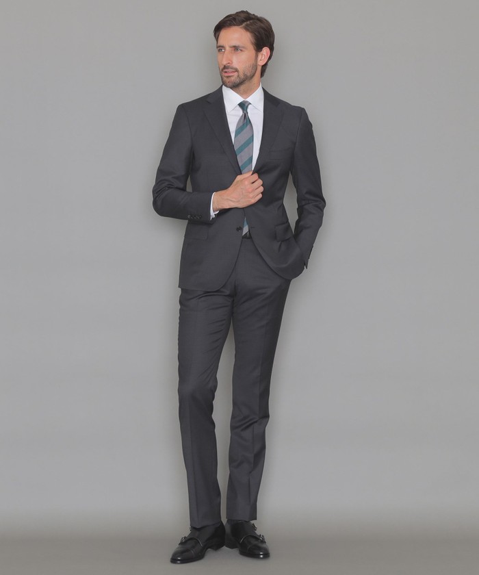 NEW BRIDGE】【LoroPiana/ロロ・ピアーナ】ピンドットスーツ(506466696