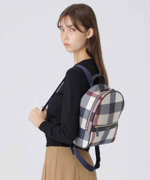 クレストブリッジチェックPVCバックパック(506838939)｜阪急百貨店公式 