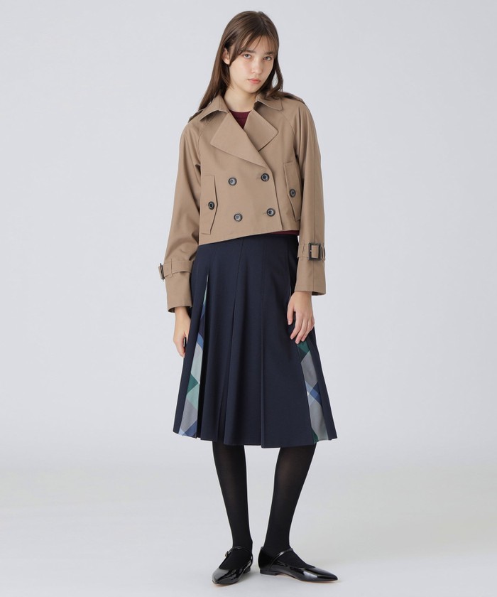 ショートトレンチ ショートトレンチコート(506838961)｜阪急百貨店公式通販サイト｜阪急