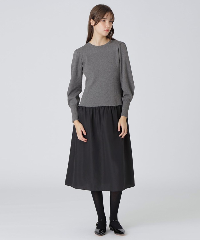 ハイツイストレーヨンストレッチドレス(506838966)｜阪急百貨店公式