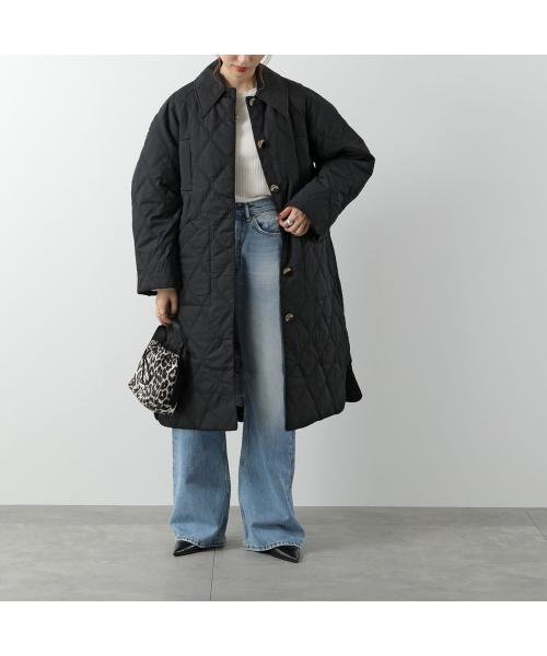 GANNI(ガニー)/GANNI キルティングコート Quilt Raglan Midi Coat/img05