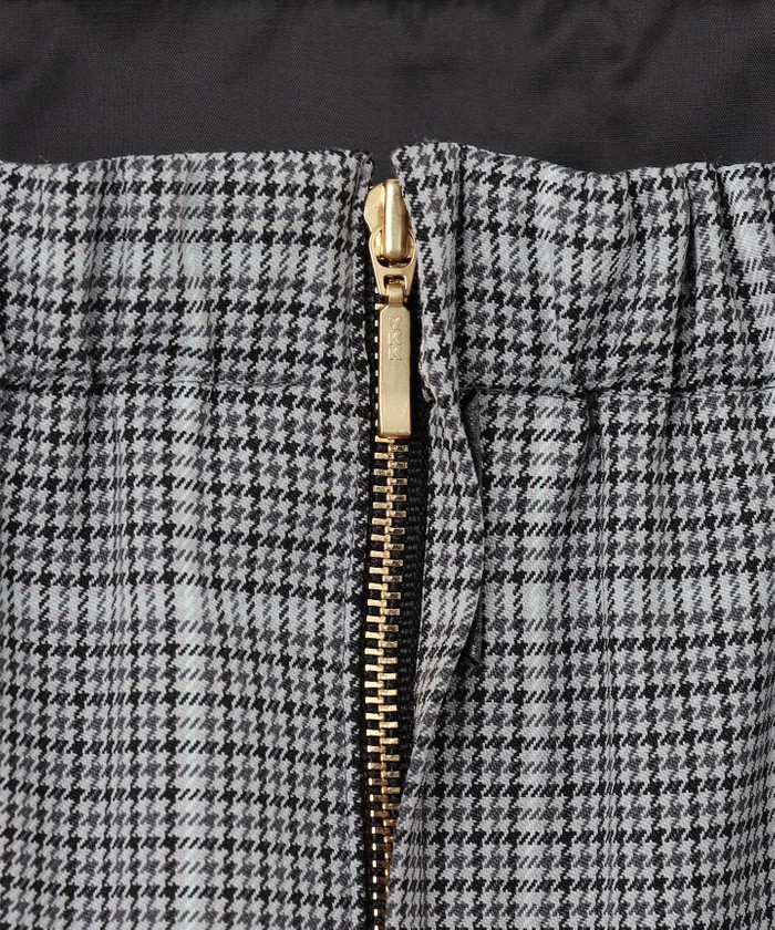 【美品】洗える ガンクラブプレイドチェック ワンピース 洗える】ガンクラブプレイドチェック ワンピース | 23区(23KU