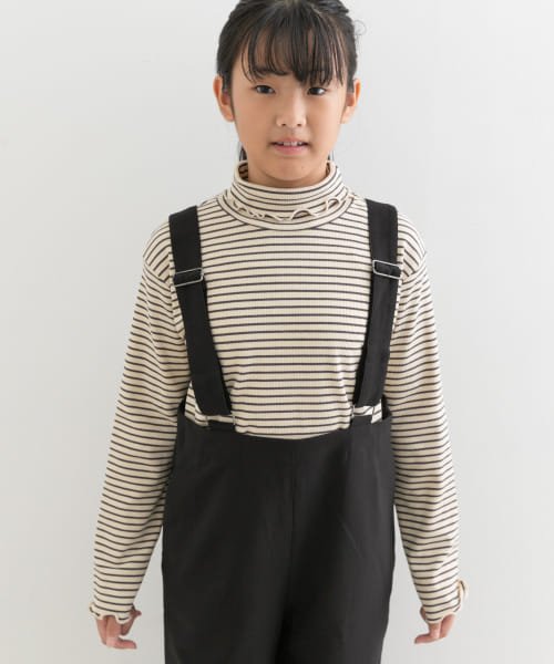 URBAN RESEARCH DOORS（Kids）(アーバンリサーチドアーズ（キッズ）)/『WEB/一部店舗限定サイズ』ボーダーフリルリブタートルネック(KIDS)/img04