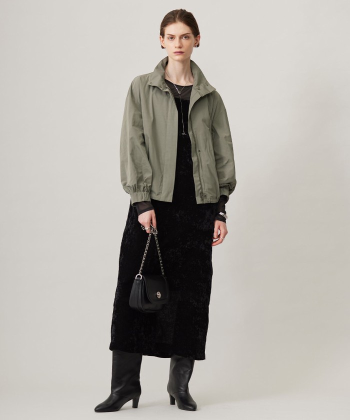 美品✨ICB エステル メモリータフタ ブルゾン M ジャケットコート 美品✨ICB エステル メモリータフタ ブルゾン M ジャケットコート