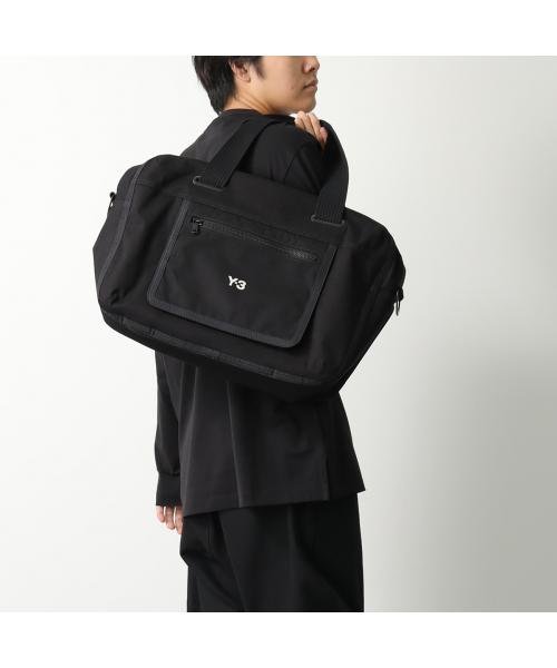 美品】Y-3 ワイスリー ドラムバッグ レザー ボストンバッグ 厭 ショルダー